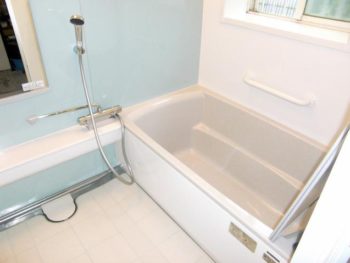宮崎市清武町Y様邸　浴室施工事例　タカラスタンダード　システムバス　 伸びの美浴室1317サイズ