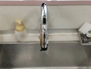 宮崎市H医院様　タッチレス水栓に取替　施工事例