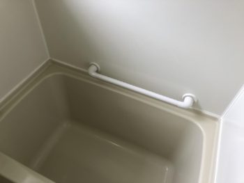 宮崎市城ヶ崎M様　浴室手すり取付　施工事例