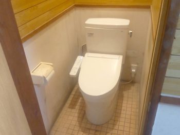 高岡町　事業所様　トイレ改修工事　施工事例