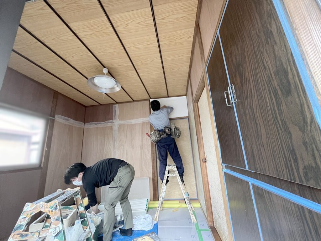 実況中継BLOG☆和室改修工事☆壁下地