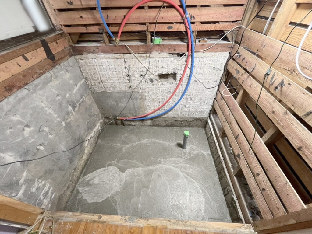 基礎打ち