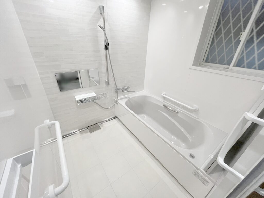 お掃除しやすいお風呂