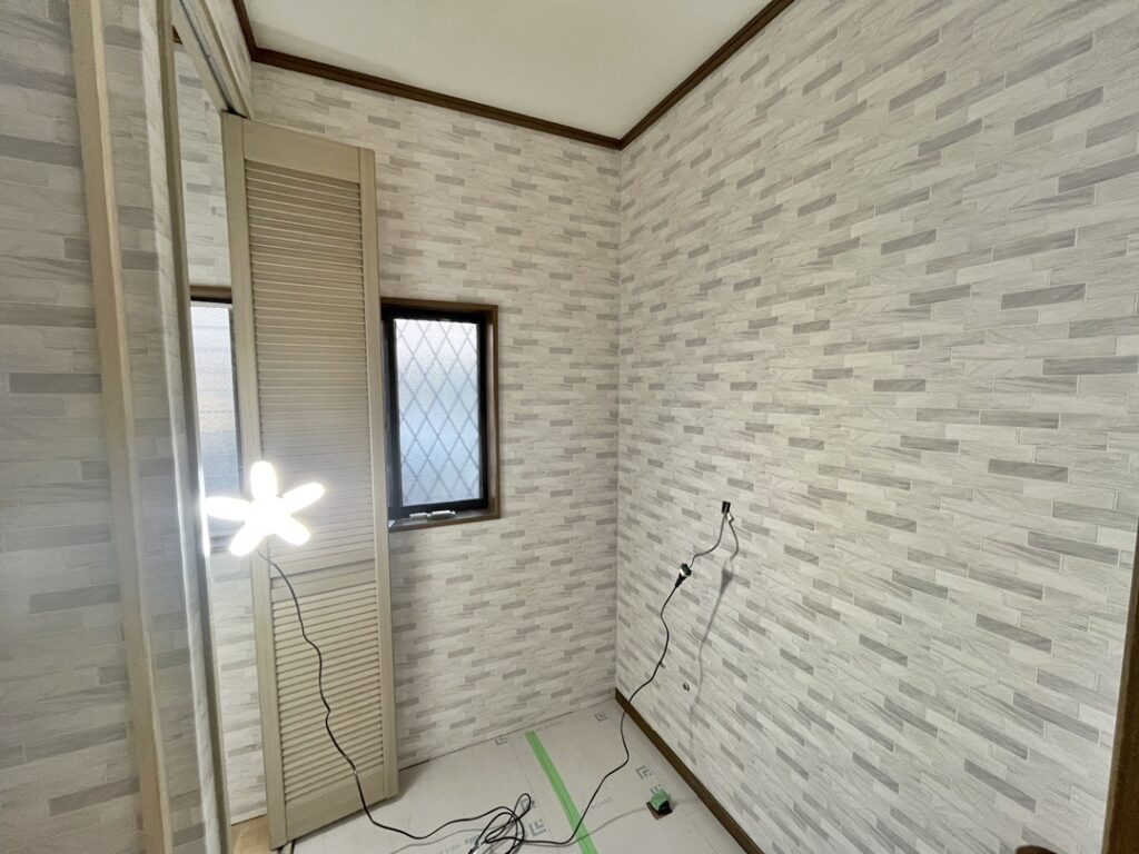 2/6～7【本日の工事】水廻りリフォーム　5、6日目：大工工事～内装工事