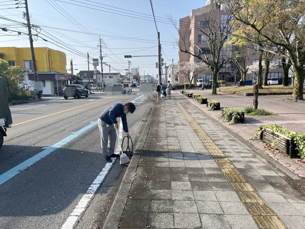 月に一度の地域清掃🧹