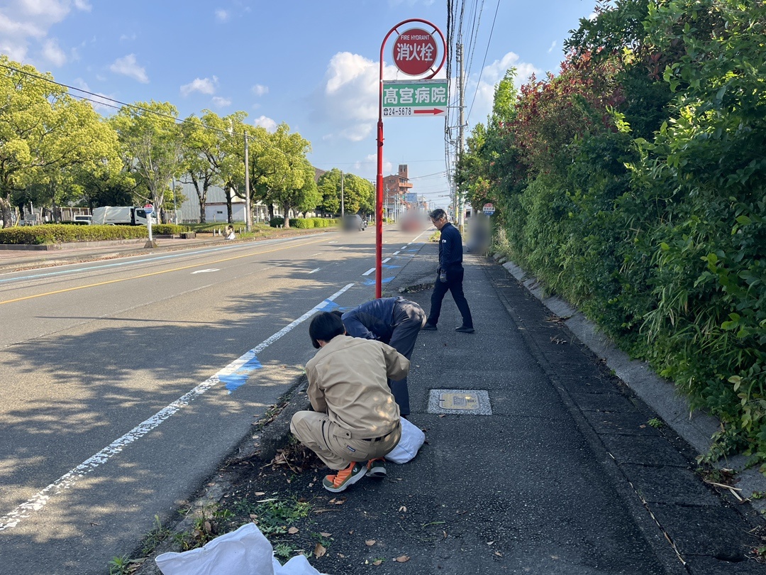 5月の地域清掃🧹