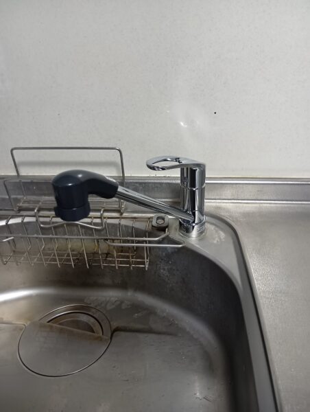 排水つまり解消と蛇口取り替え