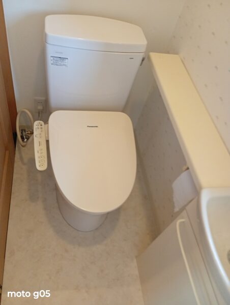 トイレ水漏れからピュアレストQRへ！便座再利用で賢く費用を抑えたリフォーム事例