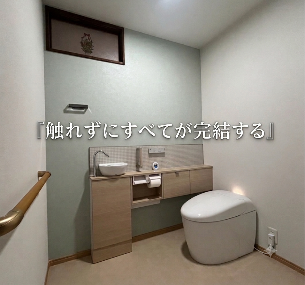 【宮崎市】手を触れずに使える快適空間へ｜ハンズフリー設備を取り入れたトイレリフォーム