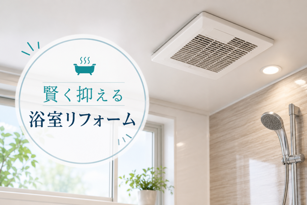 【宮崎市】マンションの浴室リフォーム費用を賢く抑える！「換気扇の再利用」という選択肢と見極めポイント